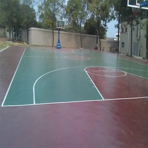 深圳市沙井萬(wàn)豐小學(xué)_戶(hù)外運(yùn)動(dòng)地面案例_廣東