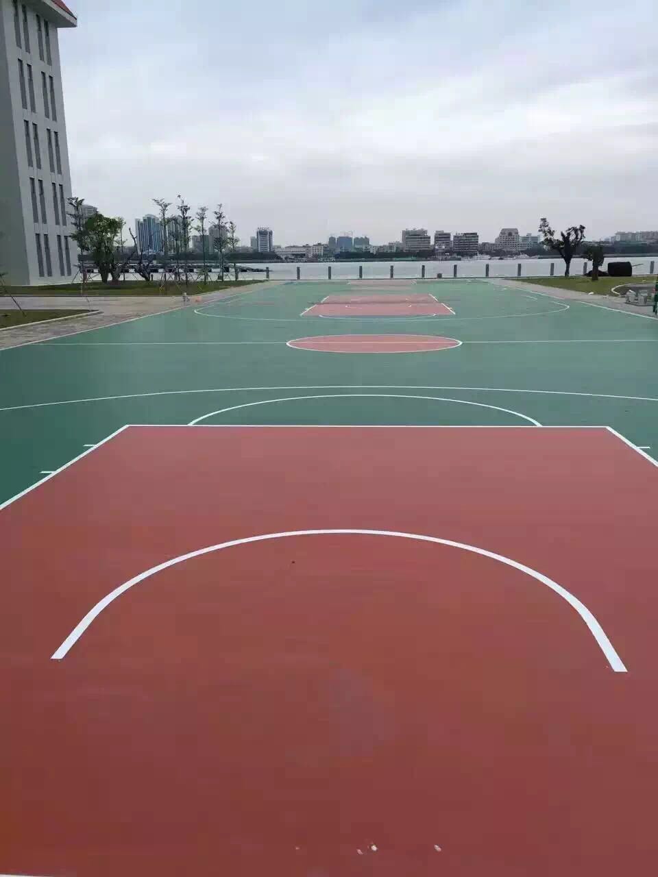 礐石某海軍部隊(duì) 1500方<a href=http://www.rkkor.cn target=_blank class=infotextkey>硅PU</a>球場