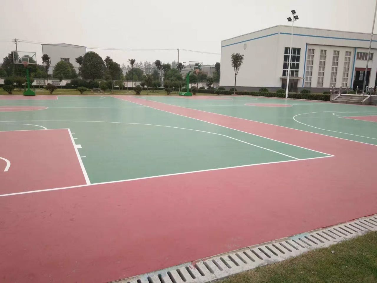 福建某單位 <a href=http://www.rkkor.cn target=_blank class=infotextkey>硅PU</a>球場