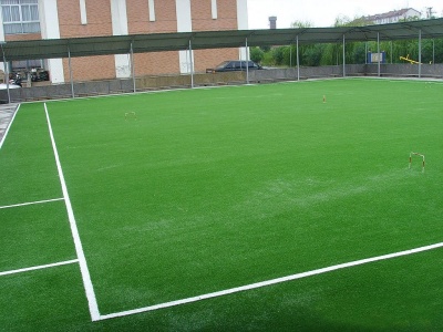 新疆五家渠市第三小學人造草足球場_戶外運動地面案例_廣東