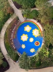 浙江溫州EPDM公園路徑_游樂設(shè)施工程案例_廣東