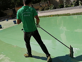 環(huán)保水性<a href=http://www.rkkor.cn target=_blank class=infotextkey>硅PU</a>球場(chǎng)-新國(guó)標(biāo)（施工流程和材料組成）