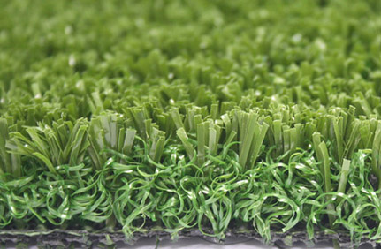 免填充足球人造草坪-鉆石單絲+曲絲