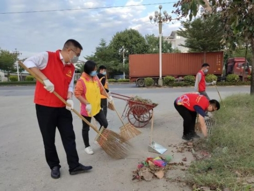 開啟城市“美顏”！黃圃鎮(zhèn)持續(xù)開展“文明一小時”志愿活動