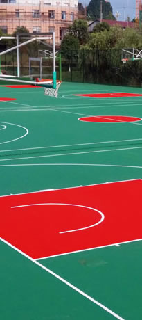 塑膠球場(chǎng)工程