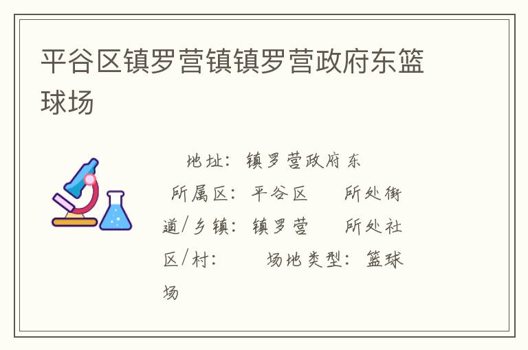 平谷區(qū)鎮(zhèn)羅營鎮(zhèn)鎮(zhèn)羅營政府東籃球場