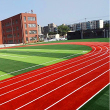 透氣型塑膠跑道  混合塑膠跑道場(chǎng)地施工 EPDM橡膠跑道