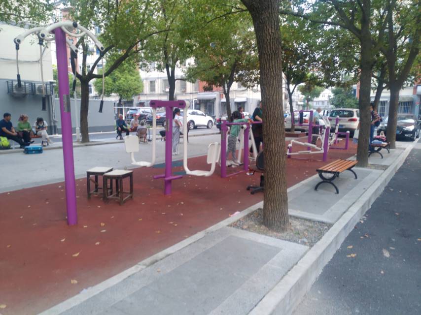 民樂一村健身點(diǎn)