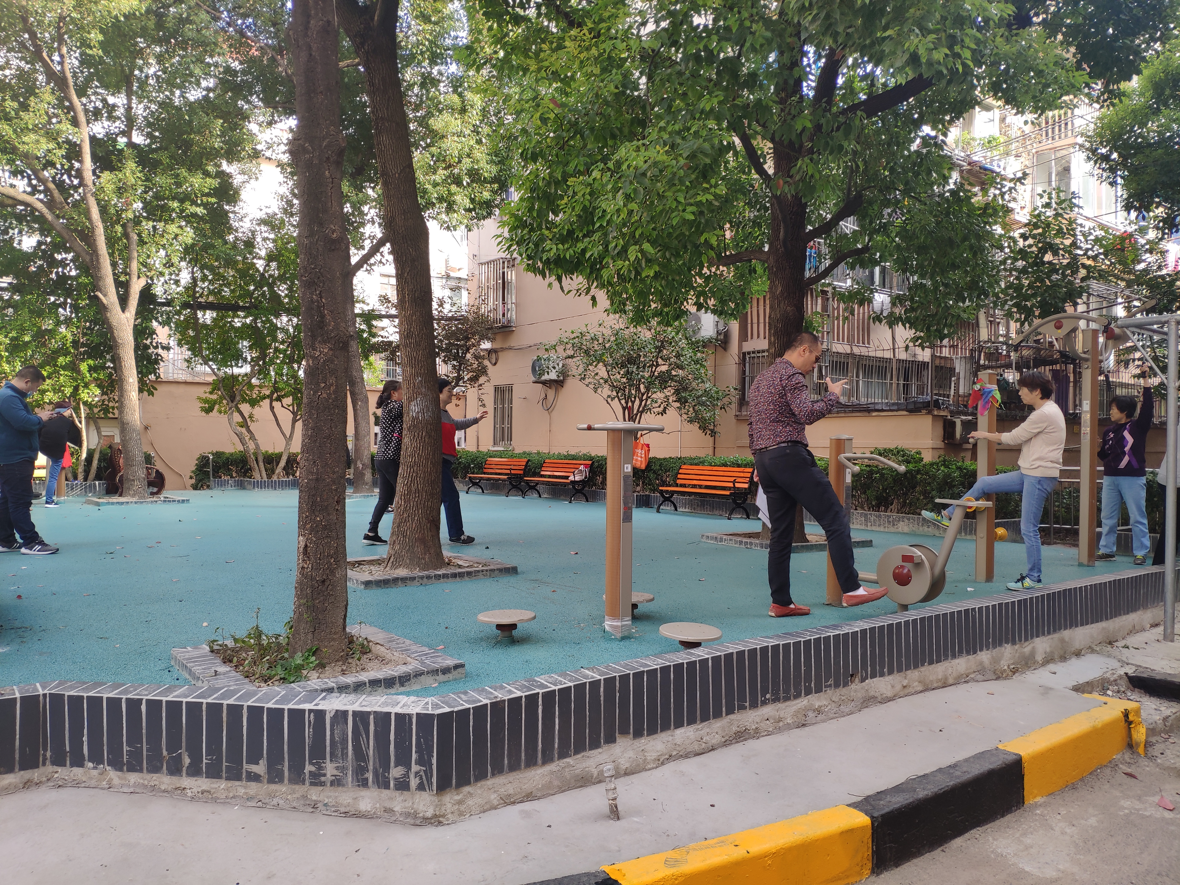 玉一居委市民益智健身苑點(diǎn)