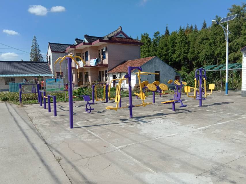 協(xié)隆村濱江7隊健身路徑