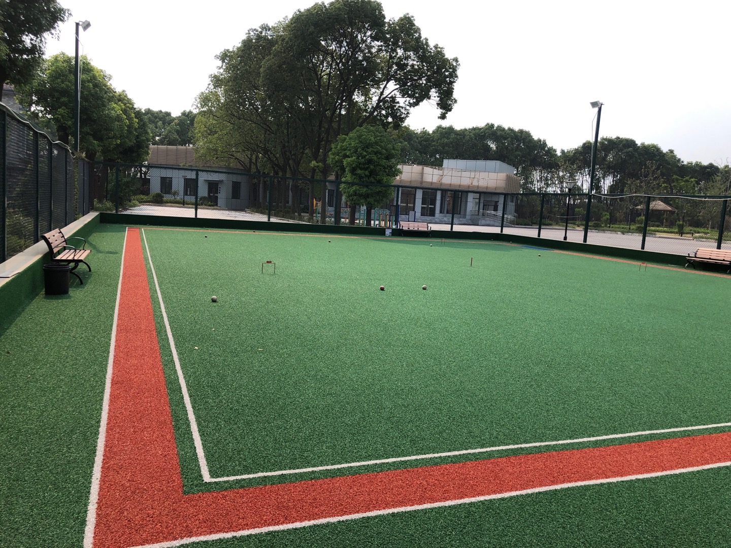 馬橋鎮(zhèn)旗忠村門(mén)球場(chǎng)