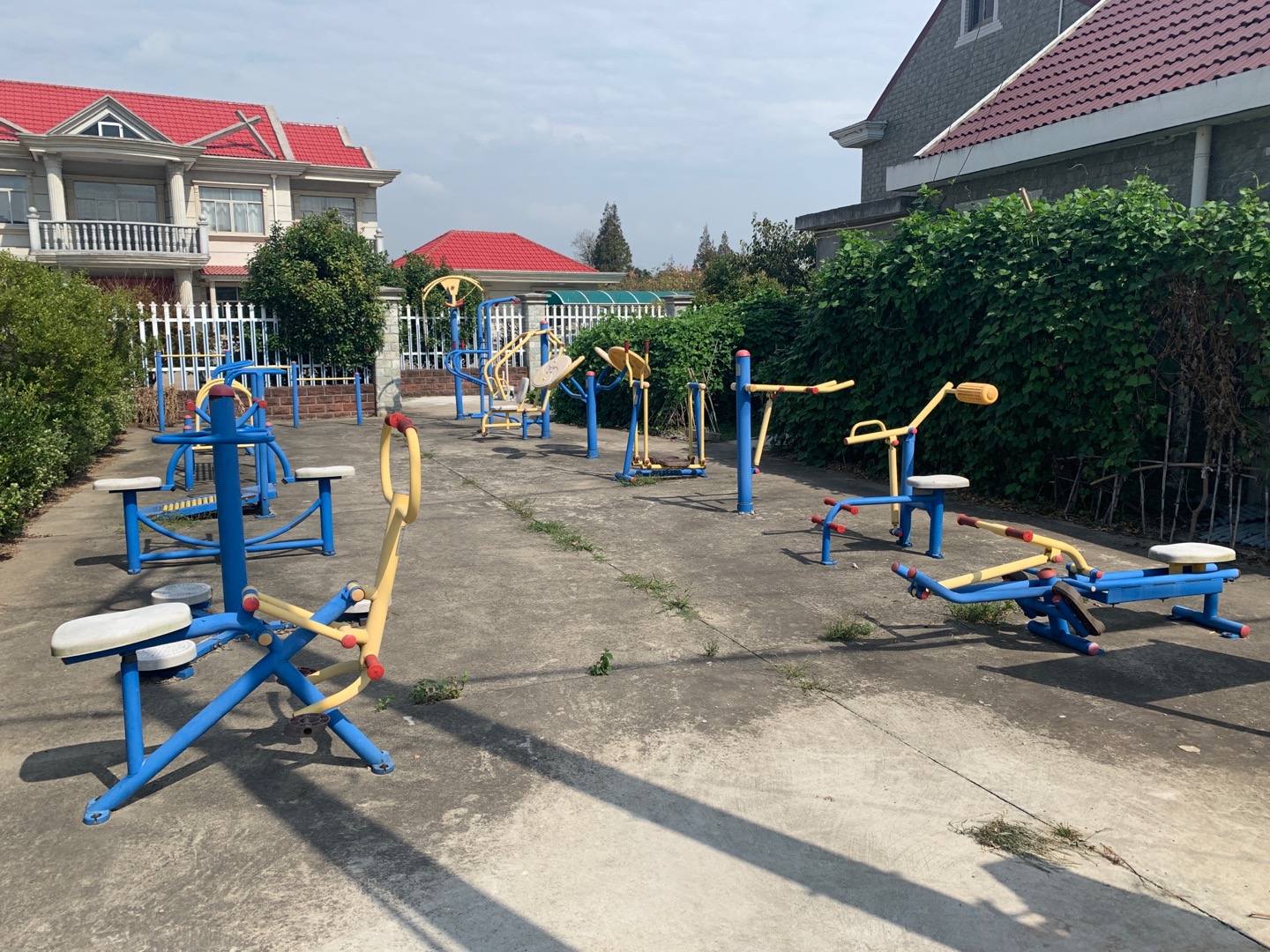 虹橋村斜橋9隊健身點