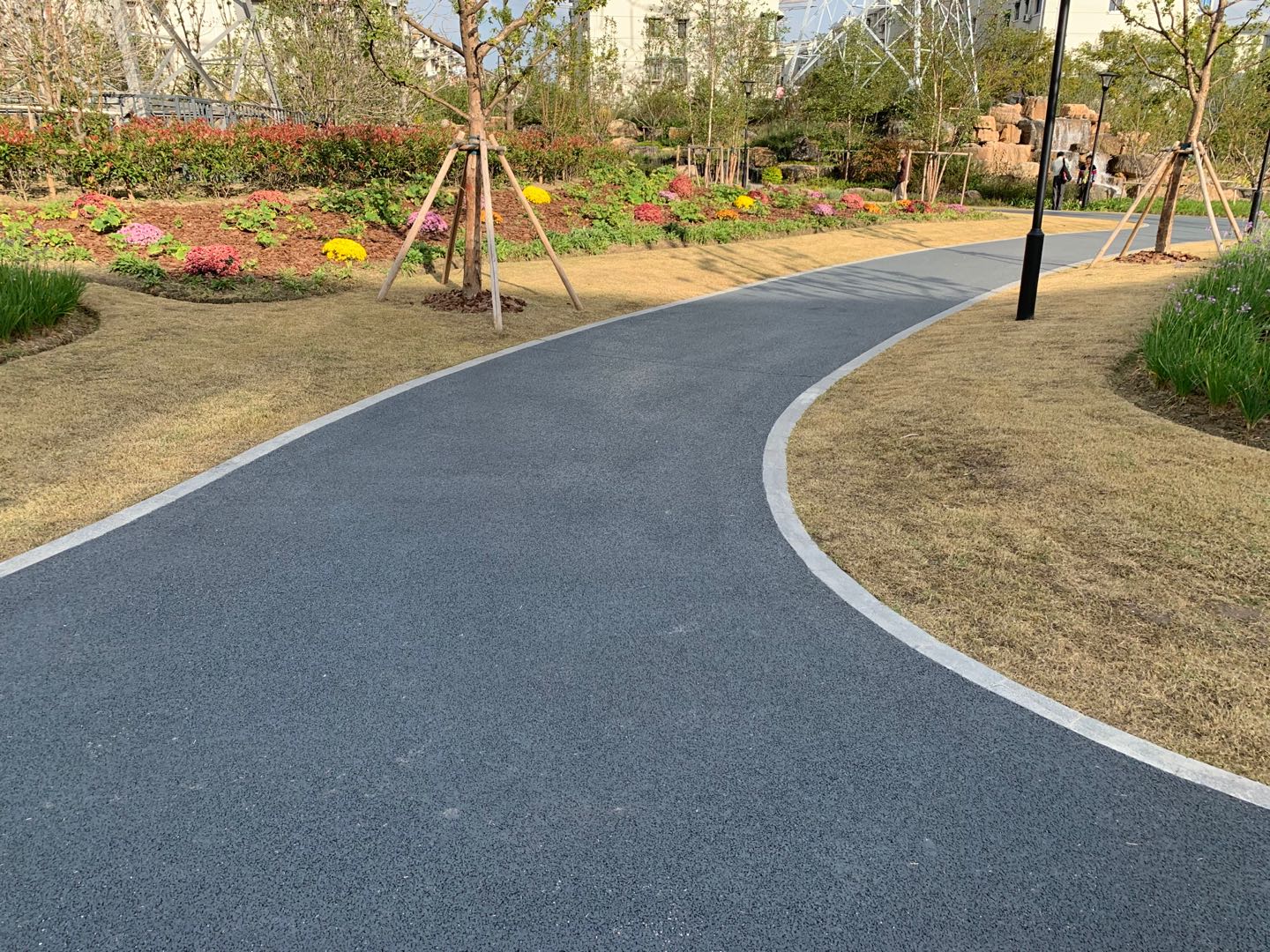 東茭涇二期市民球場(chǎng)市民健身步道