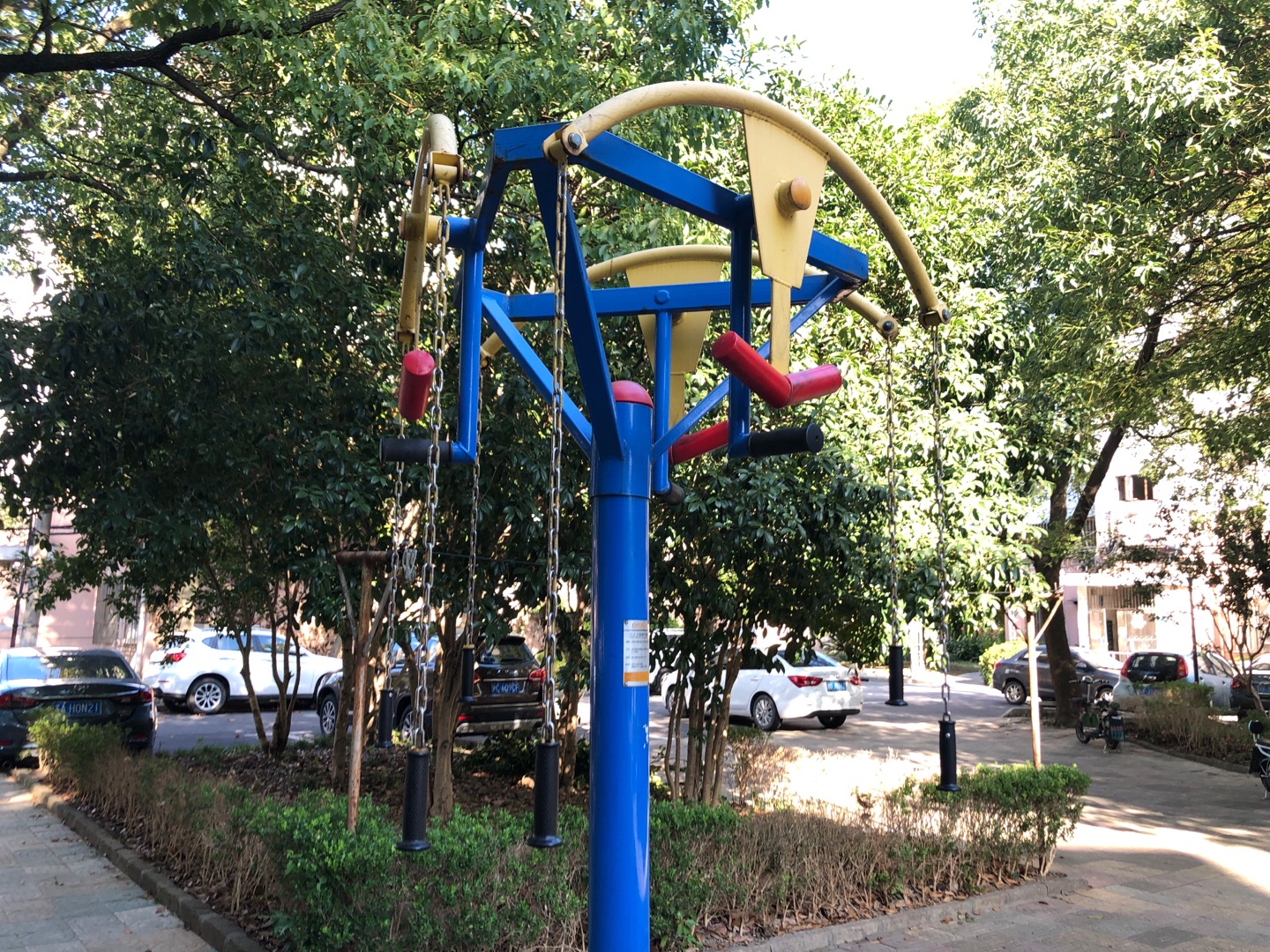 三人上肢牽引器