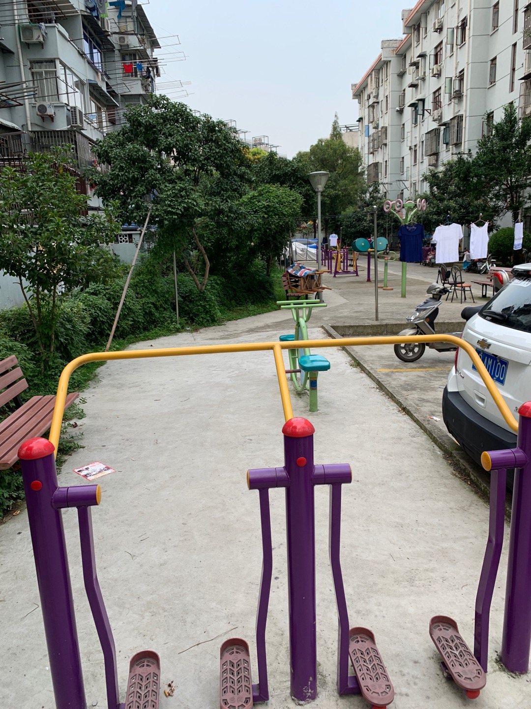 淞南六村居委健身點(diǎn)