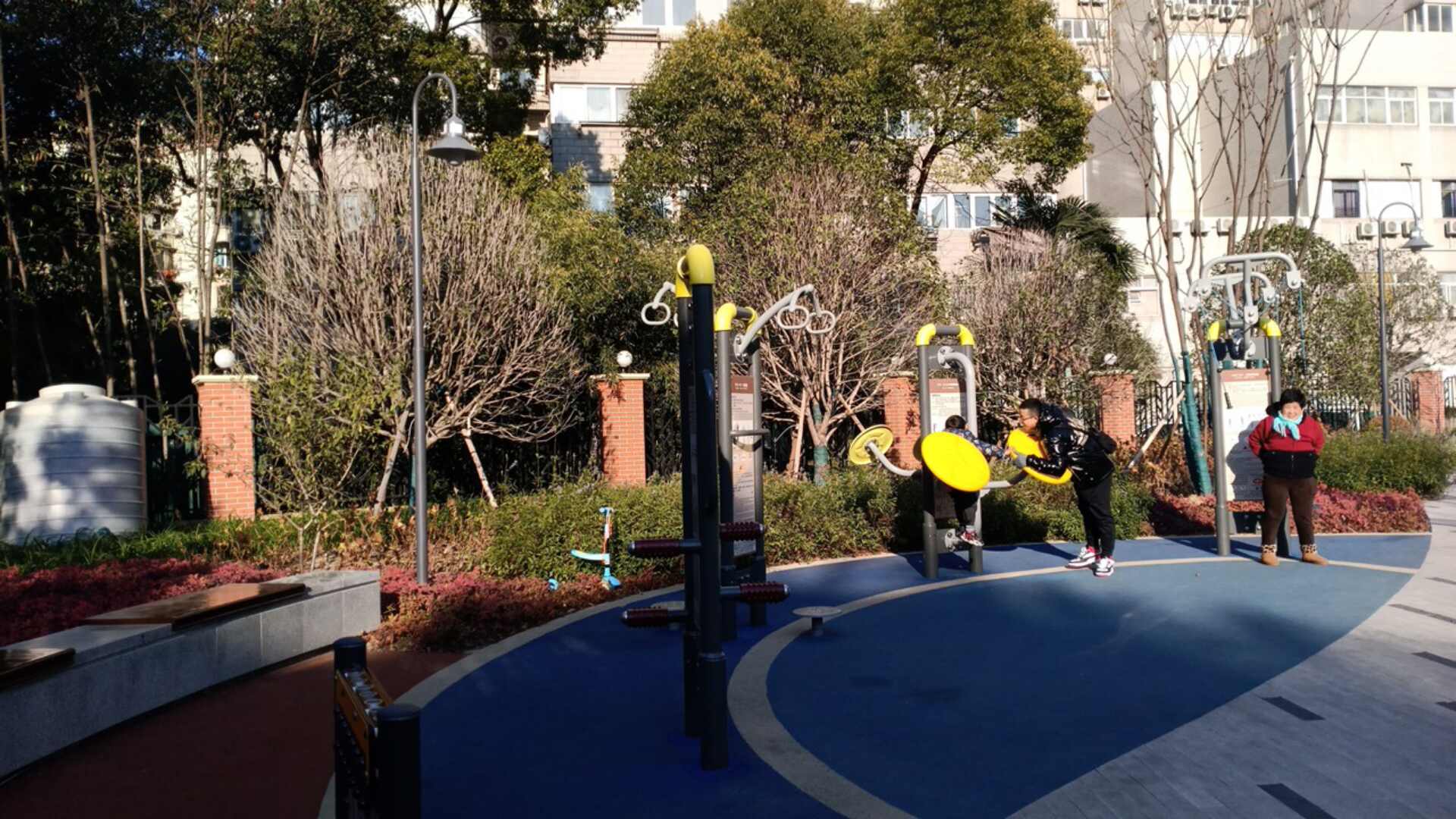 新會綠地市民益智健身苑點(diǎn)