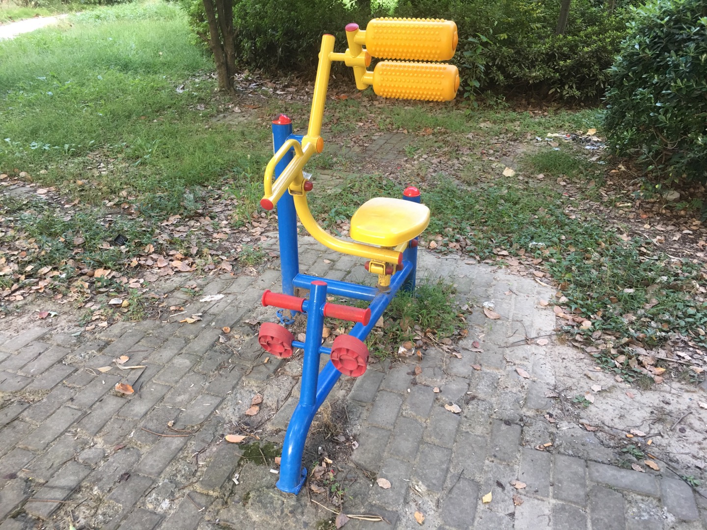 自重腹背鍛煉器