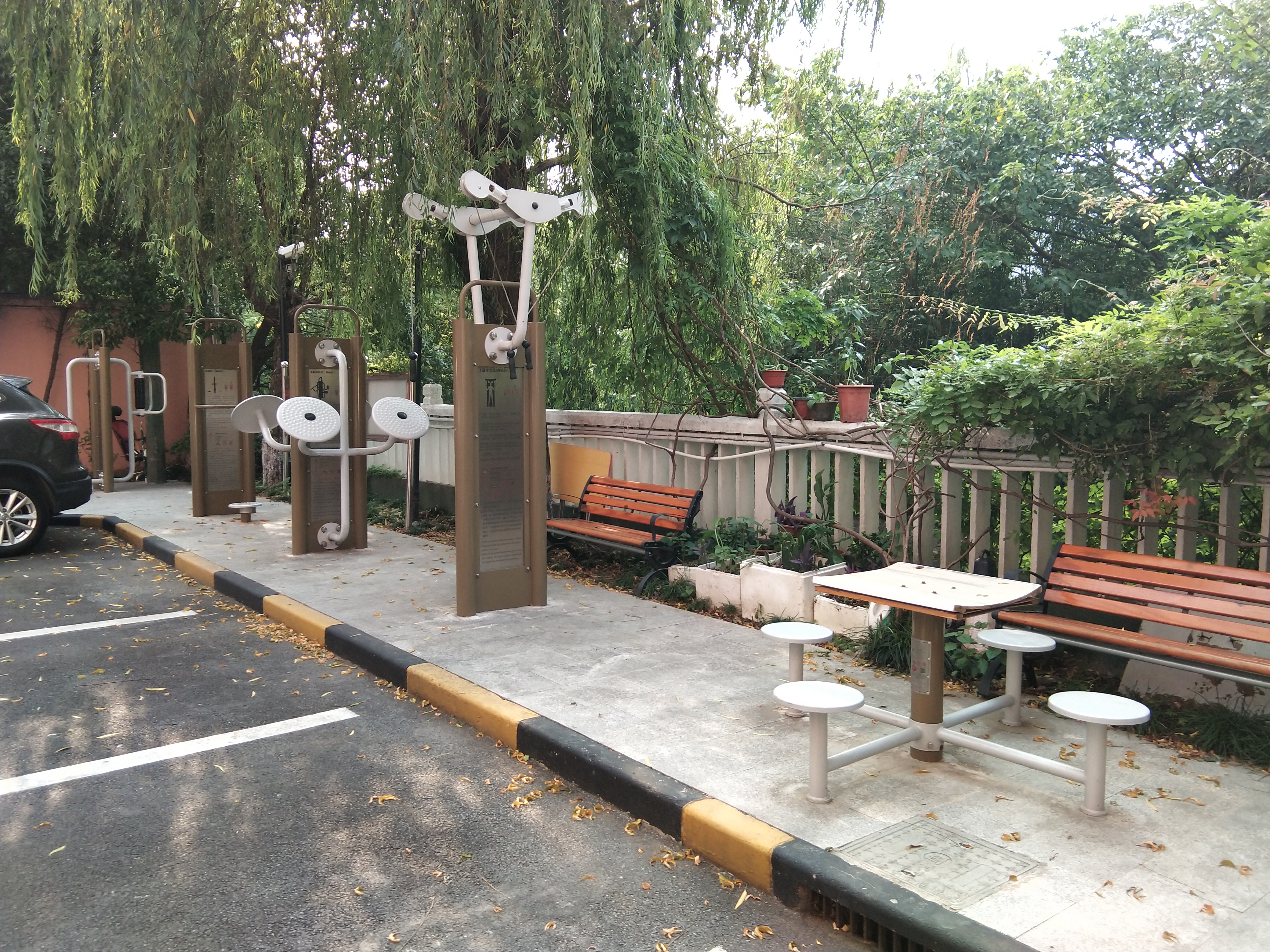 銀夏花園健身點(diǎn)