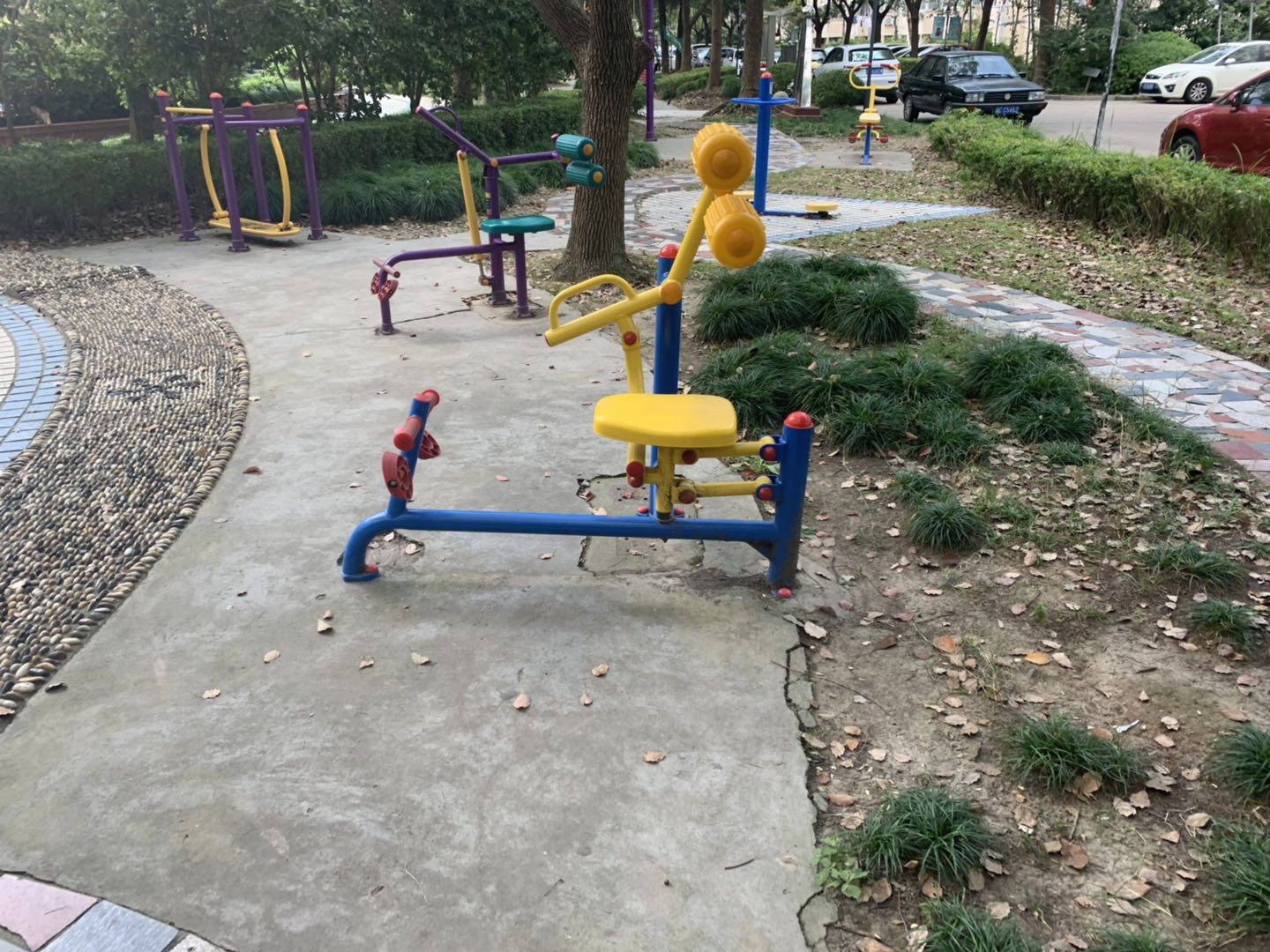 自重腹背鍛煉器