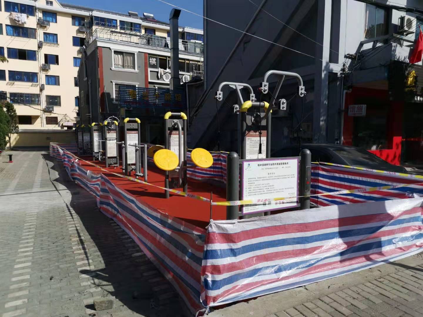 胡橋車站西市民益智健身苑點(diǎn)