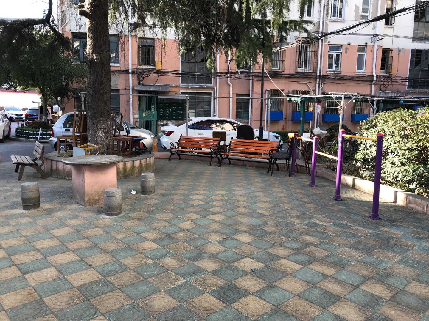 450弄小廣場健身點(diǎn)