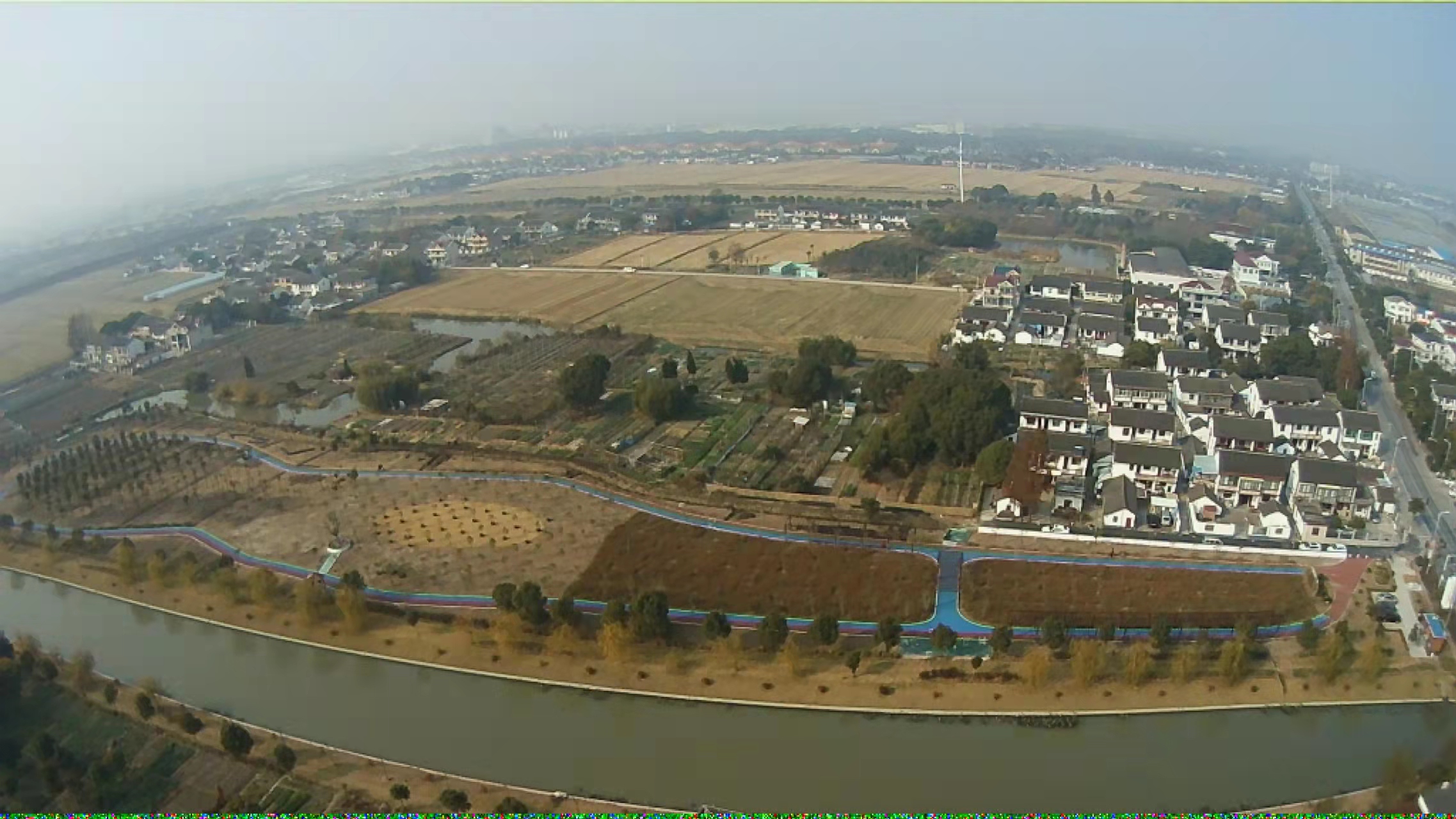 華亭鎮(zhèn)連俊村市民健身步道