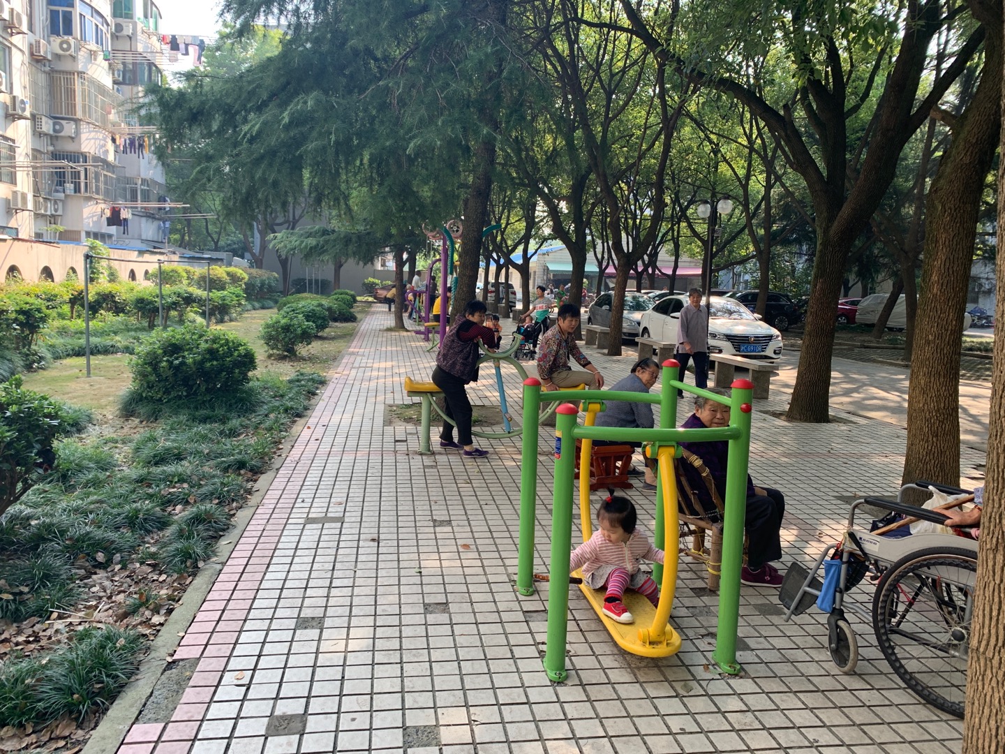 藍(lán)天二村（益智）健身點