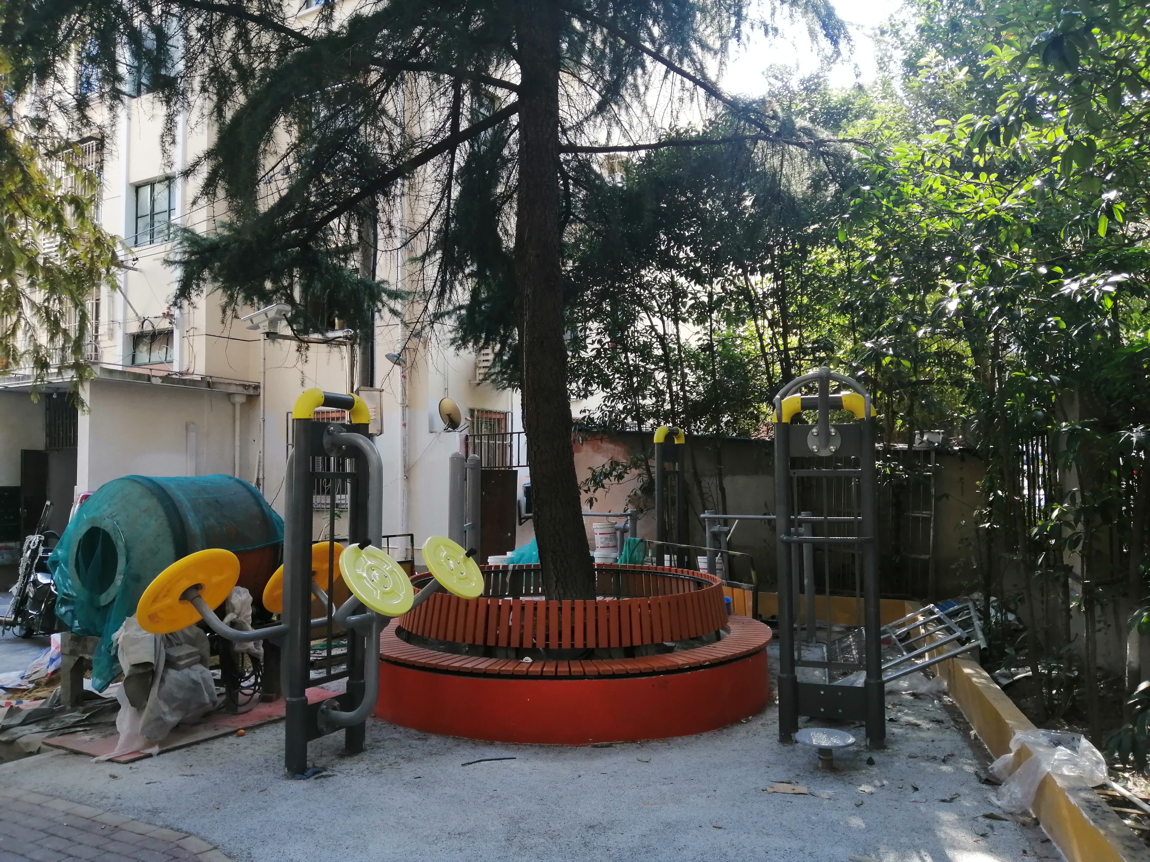 蒲北小區(qū)健身點(diǎn)