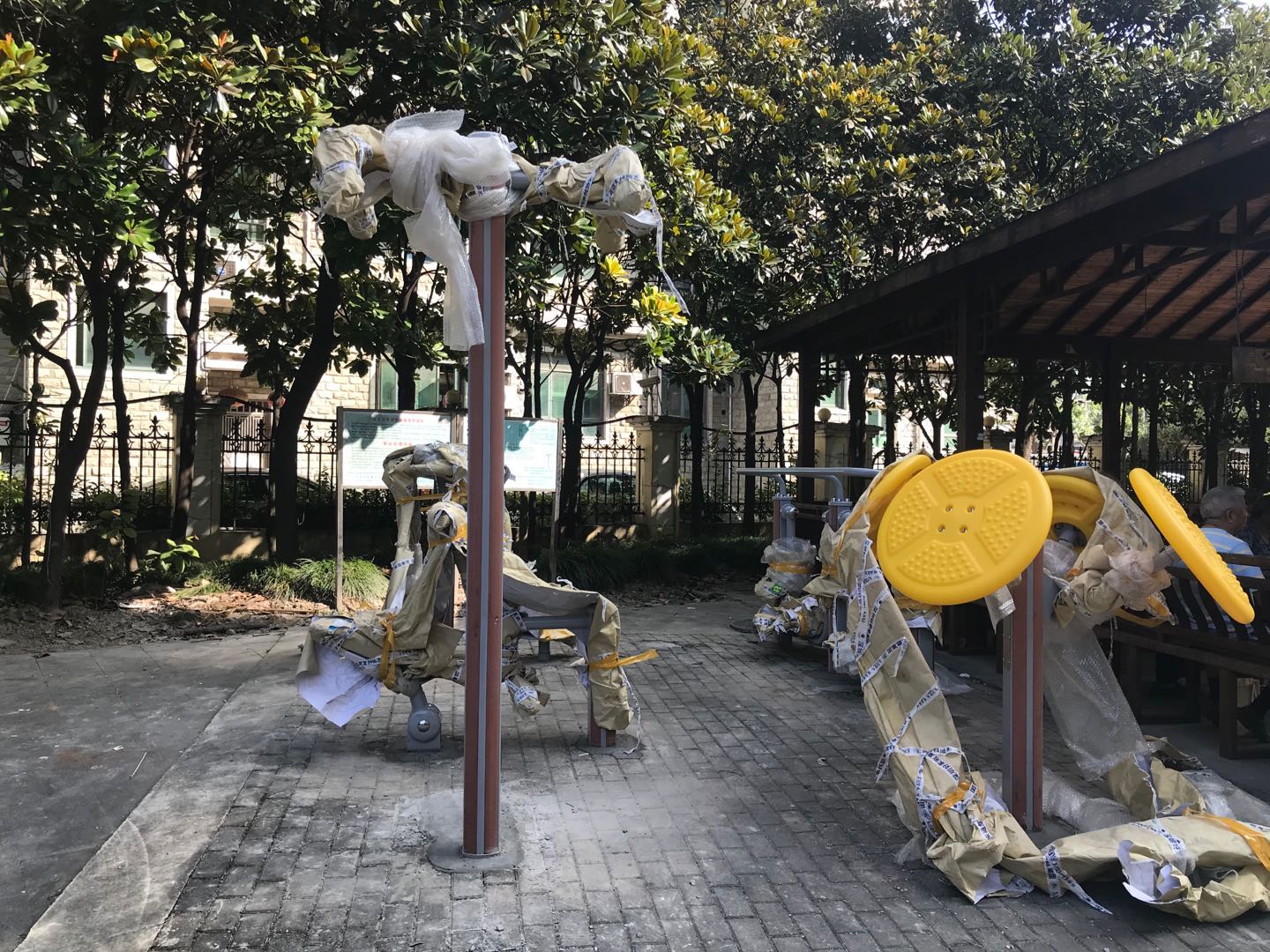 永泰花苑居委健身點