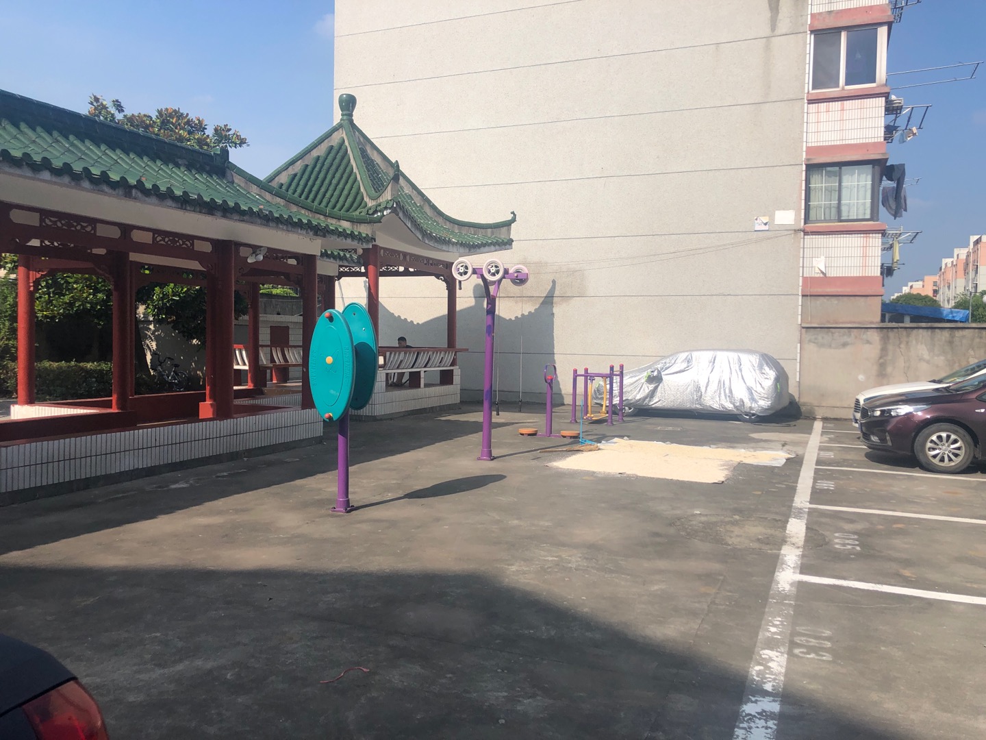 張翁廟村健身點