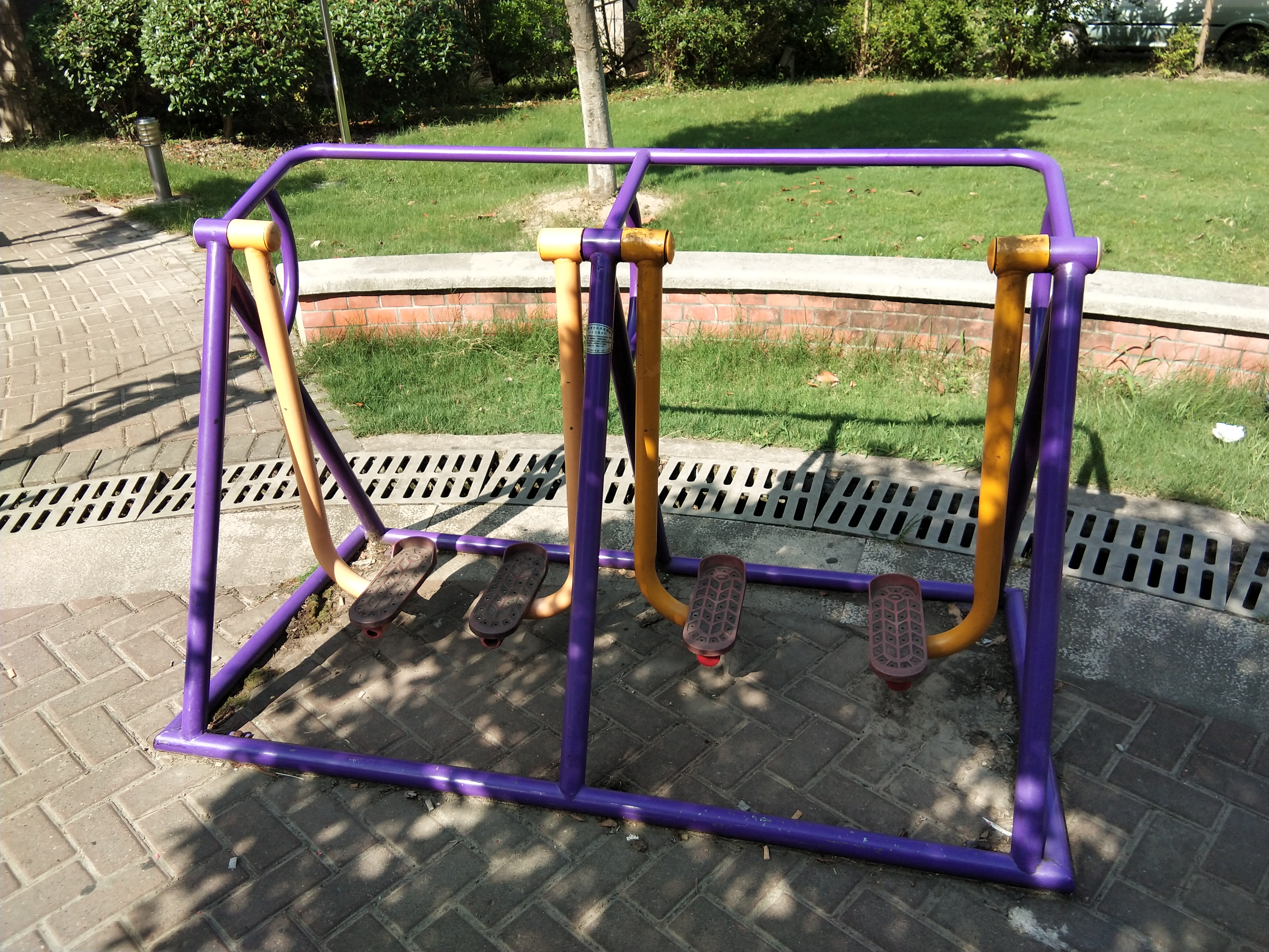 二人太空漫步機