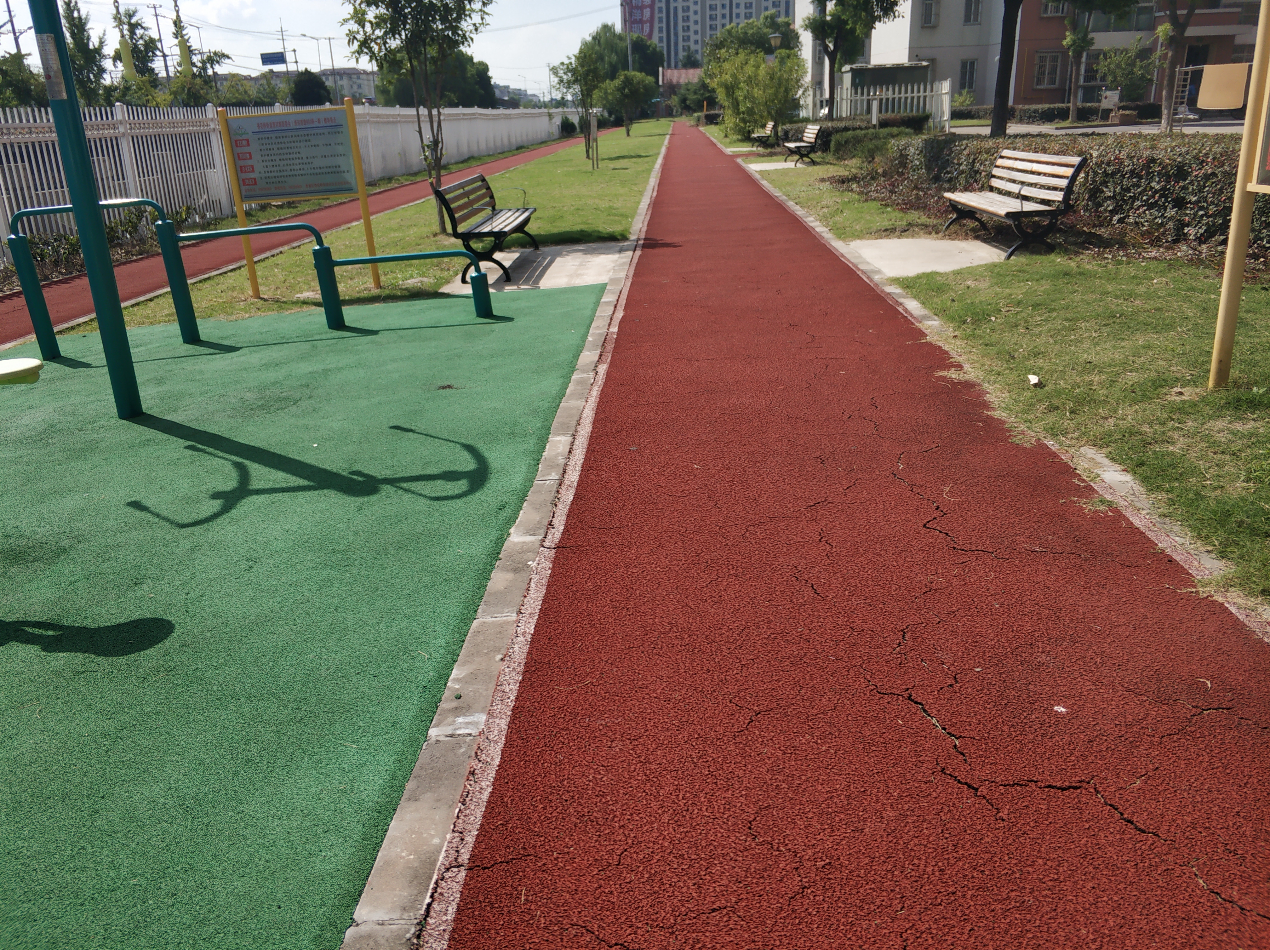 清河灣佳苑一期市民健身步道