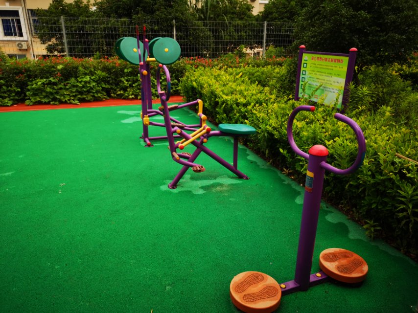 泰日敬老院健身苑點(diǎn)