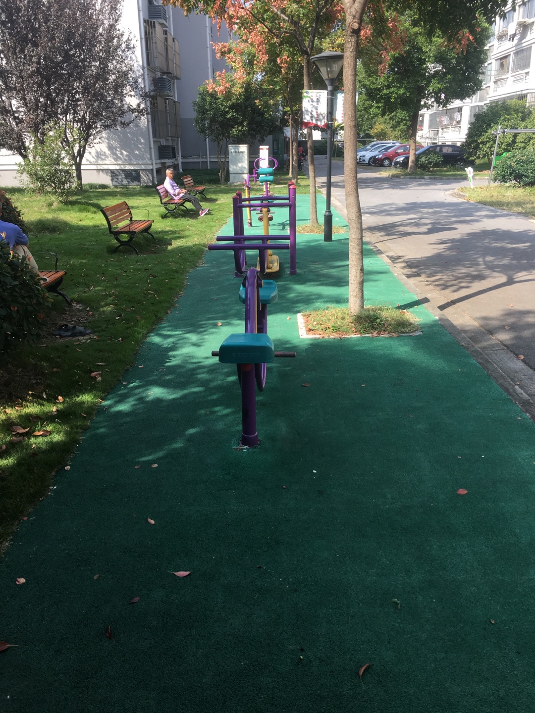 泖港居委會南樂苑小區(qū)健身點(diǎn)