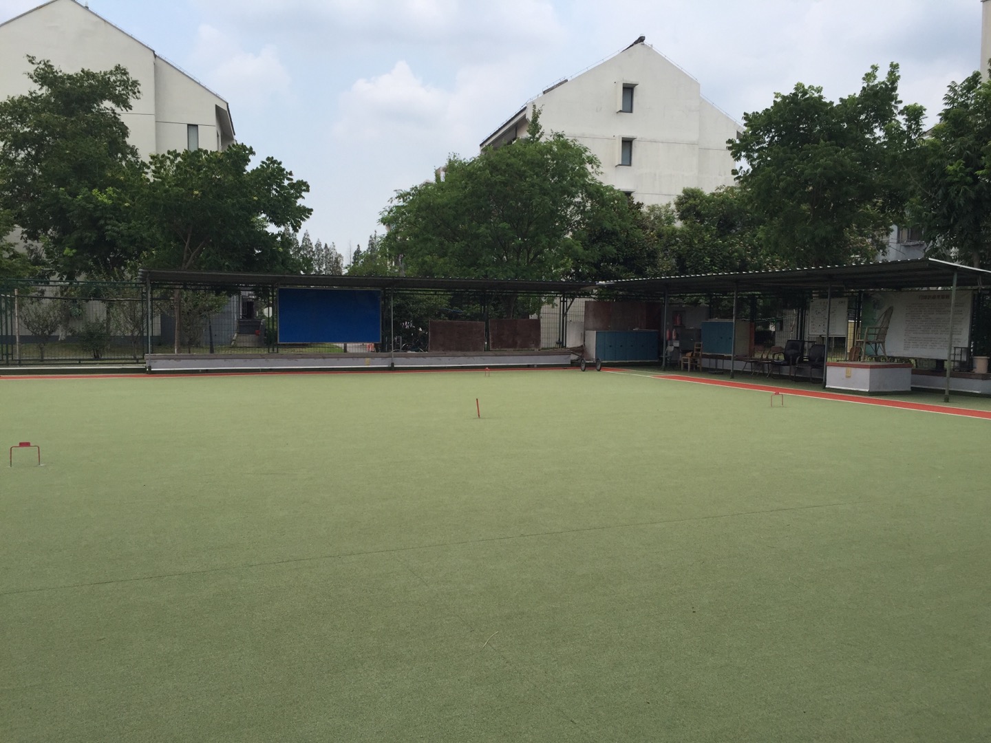 泰安社區(qū)門球場