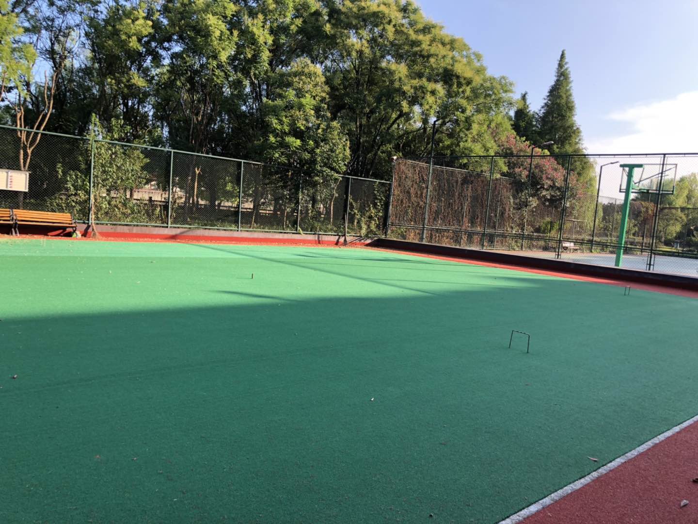 馬橋鎮(zhèn)華銀坊門球場