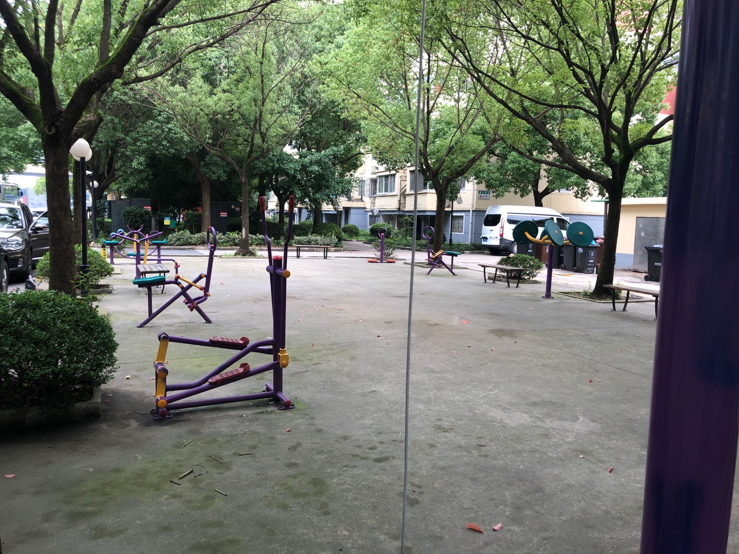 廟涇小區(qū)健身點①