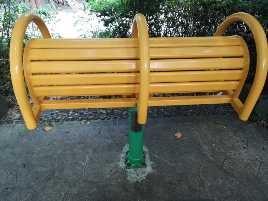 雙位伸腰伸背器