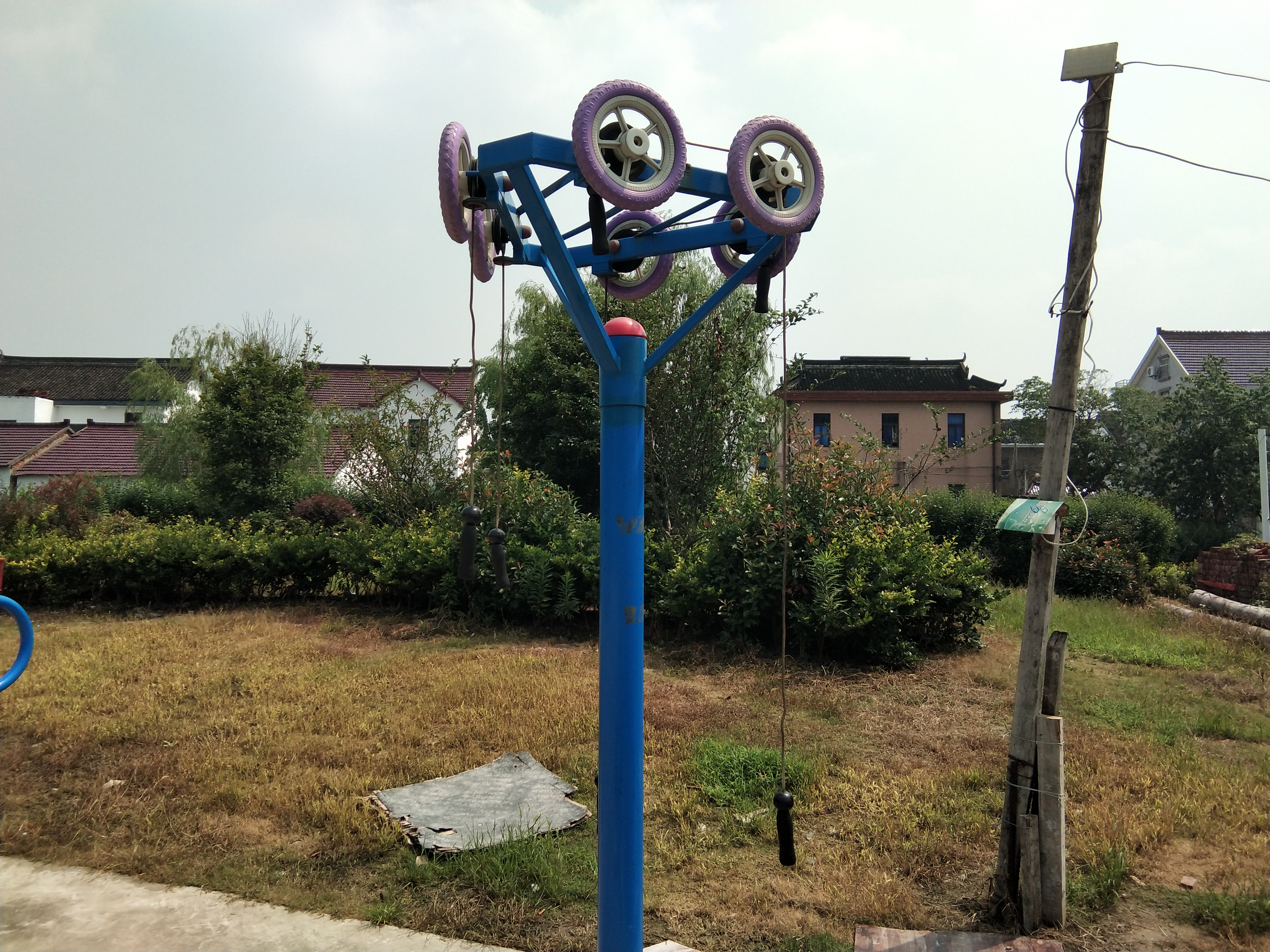 三人上肢牽引器