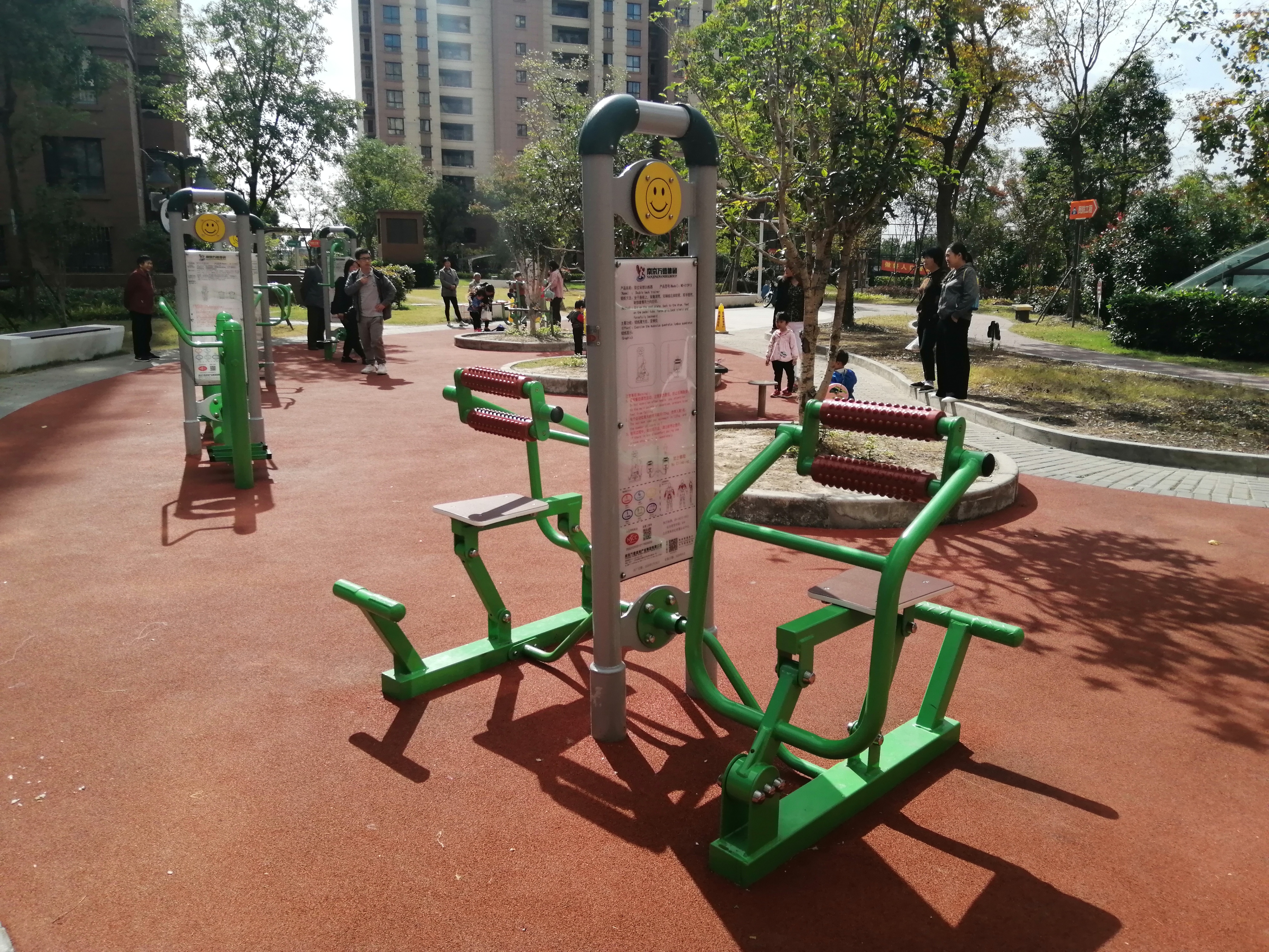 雙位背部訓練器