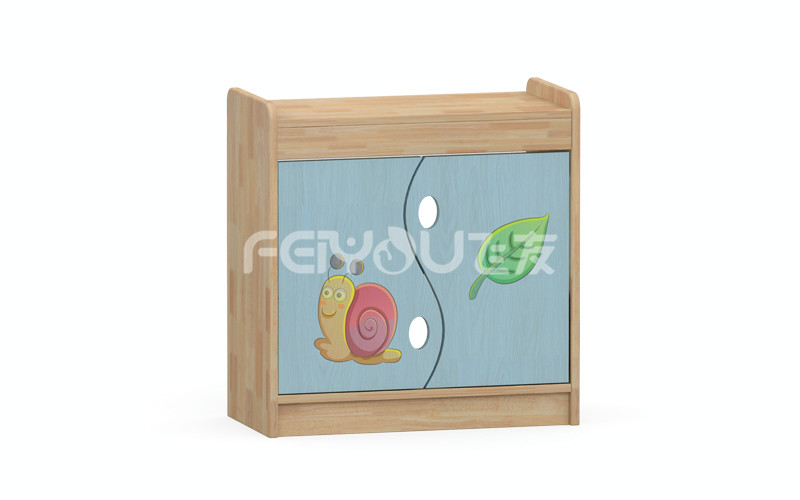 幼兒園實(shí)木家具環(huán)保水性漆寶寶學(xué)習(xí)互動森林組合蝸牛柜.jpg
