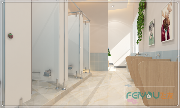 南方幼兒園室內(nèi)整體設(shè)計(jì)：簡(jiǎn)約卡通衛(wèi)生間