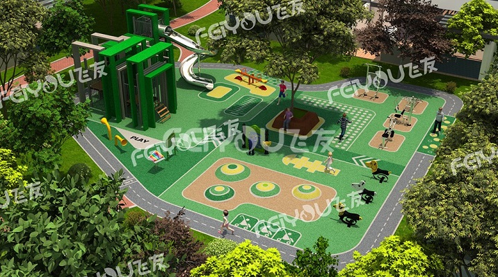 文旅地產(chǎn)配套健身器材的場地施工準備