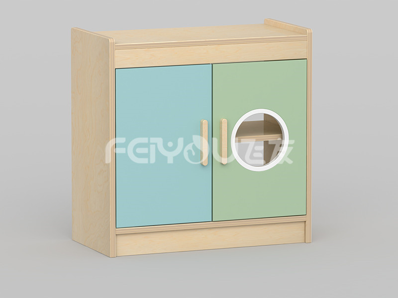 兒童樺木科學(xué)室組合柜-043