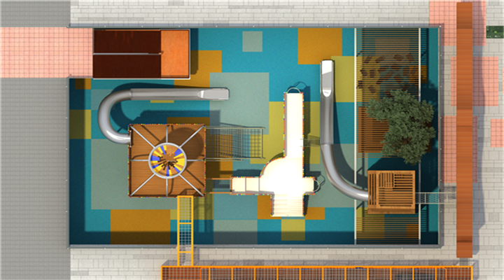 南方戶外兒童游樂設(shè)施整體設(shè)計方案之四