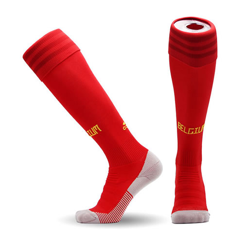 阿迪達(dá)斯BQ4534比利時(shí)國家隊(duì)主場比賽襪圖2