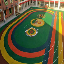 塑膠地板,塑膠球場(chǎng)，硅pu，塑膠跑道材料，湖南優(yōu)冠體育材料有限公司 132-0315-9777