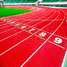 潤(rùn)德 國(guó)標(biāo) 幼兒園塑膠地面 塑膠跑道價(jià)格 塑膠跑道 環(huán)保型塑膠跑道