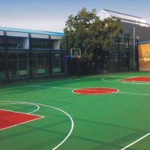 利達(dá)廠家供應(yīng) 丙烯酸藍(lán)球場材料、網(wǎng)球場施工、廣東丙烯酸球場材料 丙烯酸材料