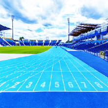 優(yōu)冠自結(jié)紋塑膠跑道優(yōu)冠塑膠跑道材料/塑膠跑道廠(chǎng)家/價(jià)格/施工/環(huán)保塑膠跑道材料/透氣型塑膠跑道/復(fù)合型塑膠跑道